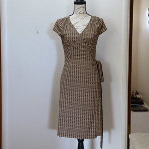 Ann Taylor faux wrap dress